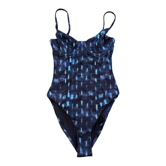 Onia - Isabella Tie Dye One Piece - Indigo NWT - Picture 2 of 7